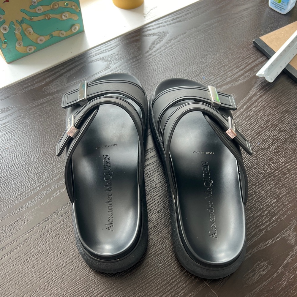 Alexander McQueen Slide Sandals - Picture 3 of 9